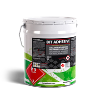 Bit Adhesive, Bituminous adhesive containing solvent
for the cold adhesion of insulating panels