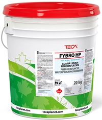 Fybro HP, fibre-reinforced waterproofing liquid membrane